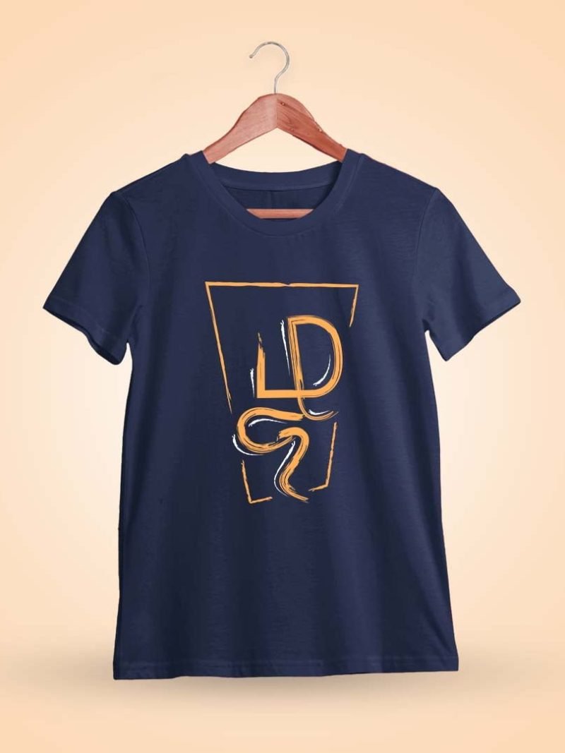 Zhagaram Navy Blue T-Shirt