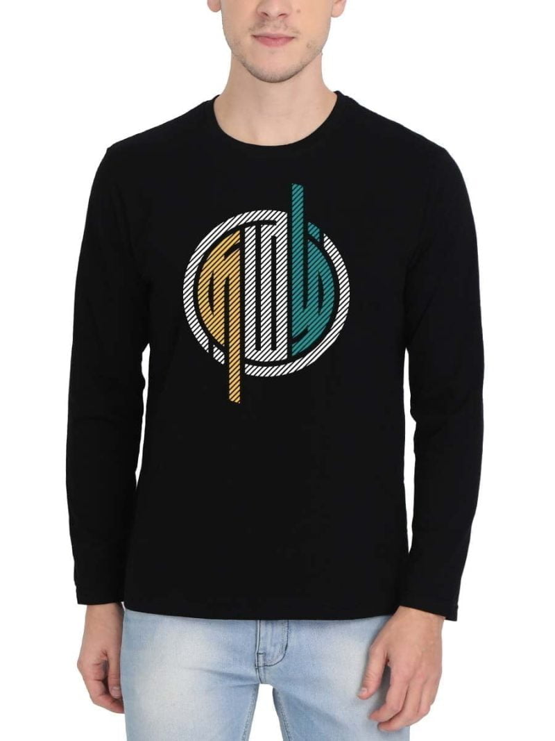 Tamizh Inverted Black Tamil T-Shirt