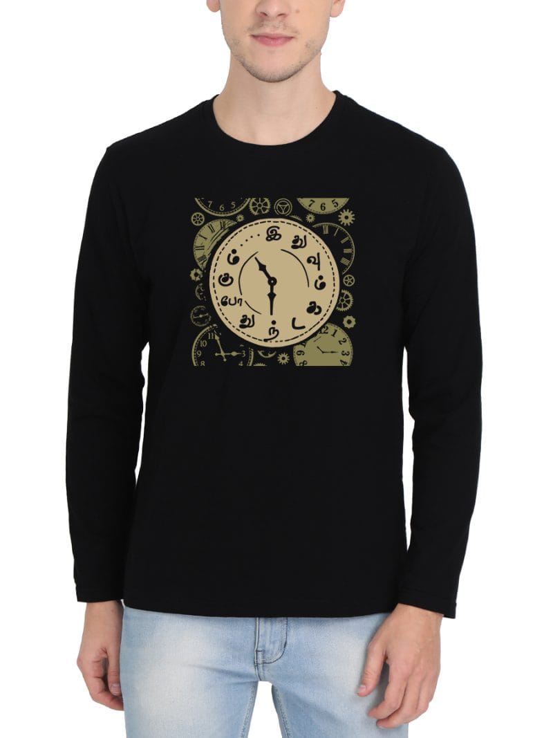 Idhuvum Kadandhu Pogum Tamil T-Shirt For Men - Full Sleeve