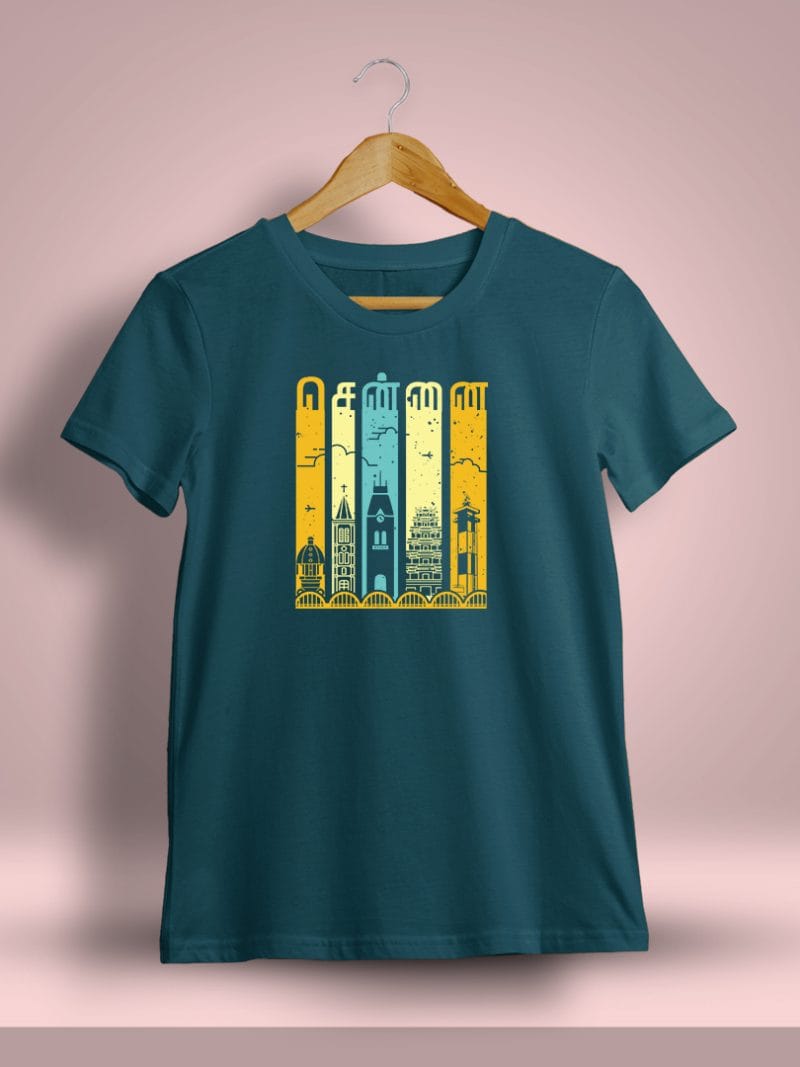 Chennai Graphic T-Shirt For Men - Half Sleeve